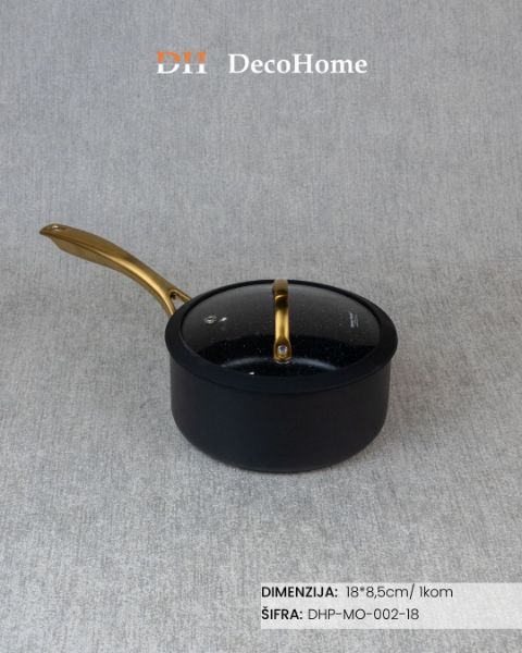 Slika Duboki tiganj crni 1,9l / 1kom - DHP-MO-002-18