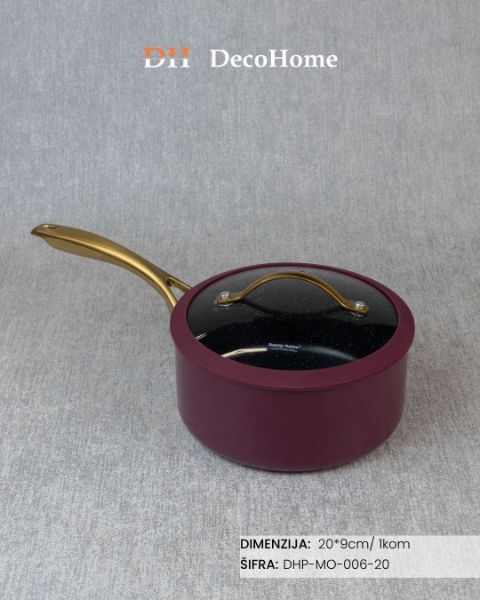 Slika Šerpa ljubičasta 20*9,0cm / 2,7l / 1kom - DHP-MO-006-20