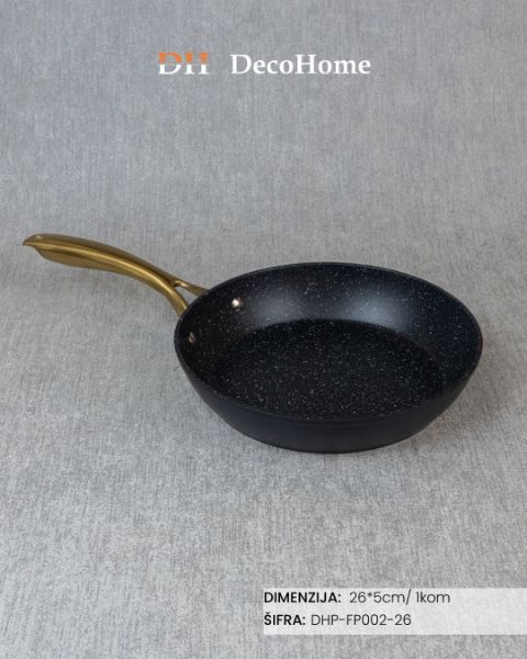 Slika Tiganj crni 26*5cm / 1kom - DHP-FP002-26