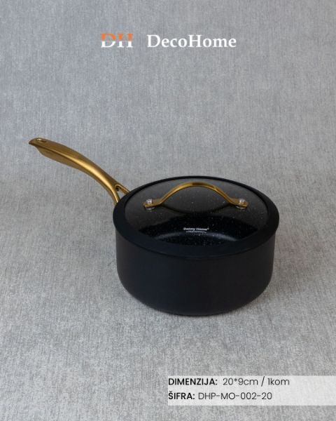 Slika Duboki tiganj crni 2,7l / 1kom - DHP-MO-002-20