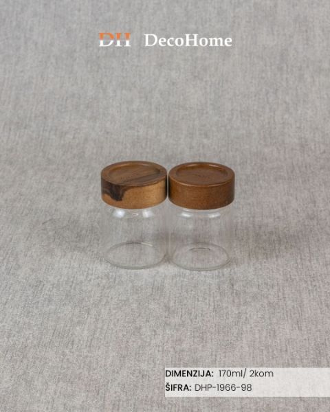 Slika Staklene tegle 170ml / 2kom - DHP-1966-98