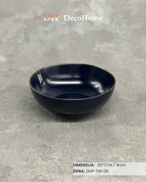 Slika Porcelanska činija 12*7cm / 1kom - DHP-T14-04