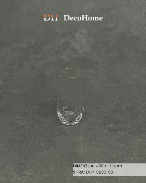Picture of Staklene čaše 490ml / 6kom - DHP-CB02-08