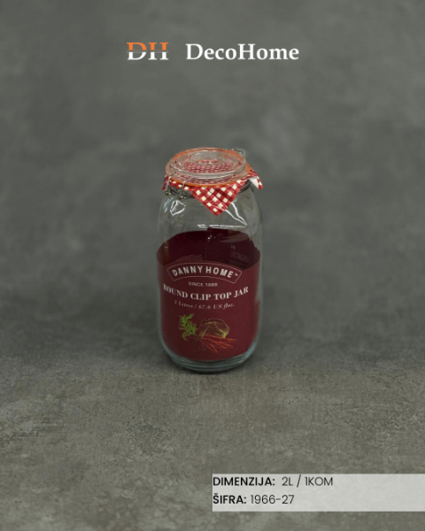 Slika Staklena tegla 2L / 1kom - DHP-1966-27