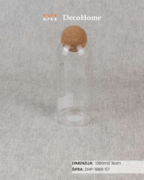 Slika Staklena tegla 1.4L /1kom - DHP-1988-57