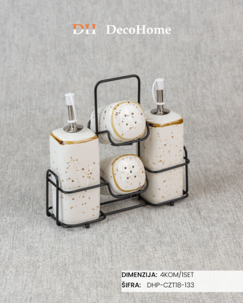 Slika Porcelanski set dozera / 4kom - DHP-CZT 18-133