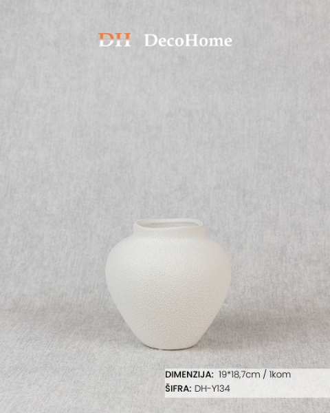 Slika Keramička vaza 19*18.7cm / 1kom - DH-Y134