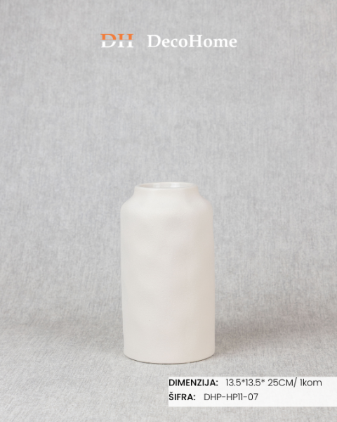 Slika Keramička vaza 13*13*20cm / 1kom - DHP-HP11-07