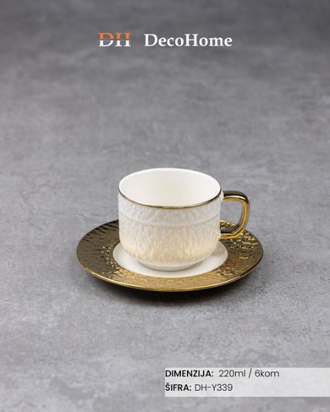 Slika Keramičke šolje 220ml / 6kom - DH-Y339