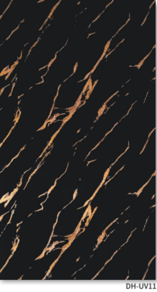 Slika DH-UV11 PVC zidni panel Golden Black 1220*2800*3