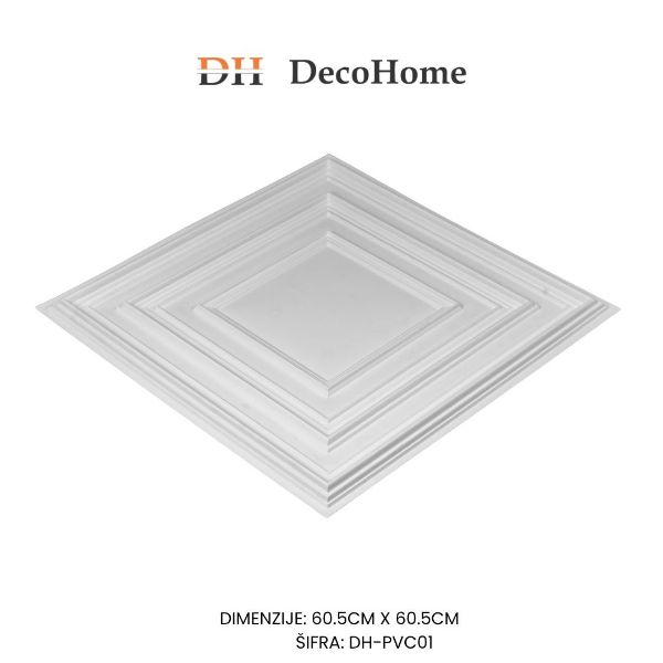 Slika Dekorativni 3D panel DH-PVC01 605*605