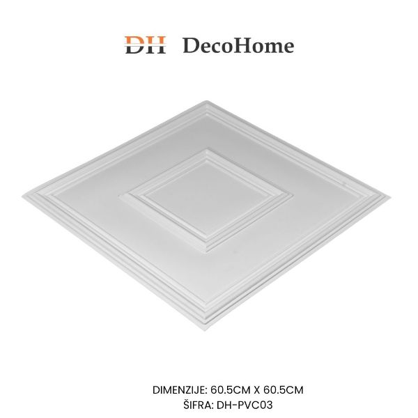 Slika Dekorativni 3D panel DH-PVC03 605*605
