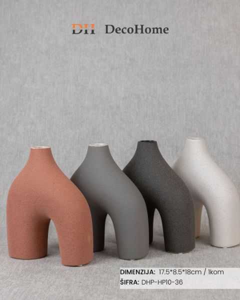 Slika Keramička vaza 17.5*8.5*18cm / 1kom - DHP-HP10-36