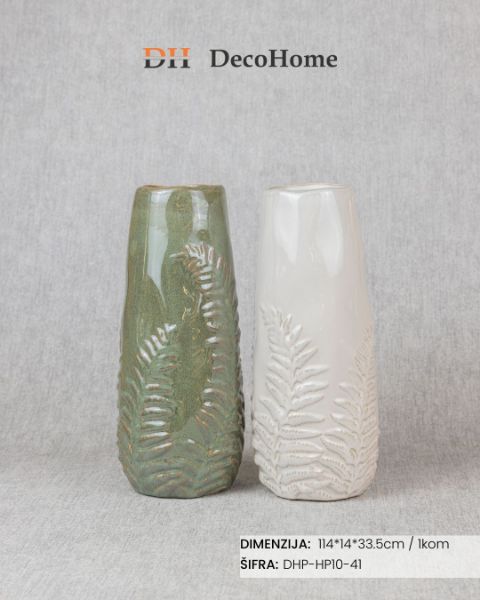 Slika Keramička vaza 14*14*33.5cm / 1kom - DHP-HP10-41