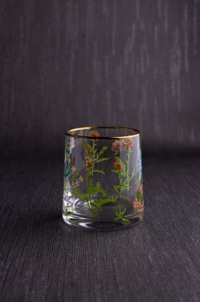 Slika Saklena čaša svetni print 280ml / 4kom - DHP-CB18-03