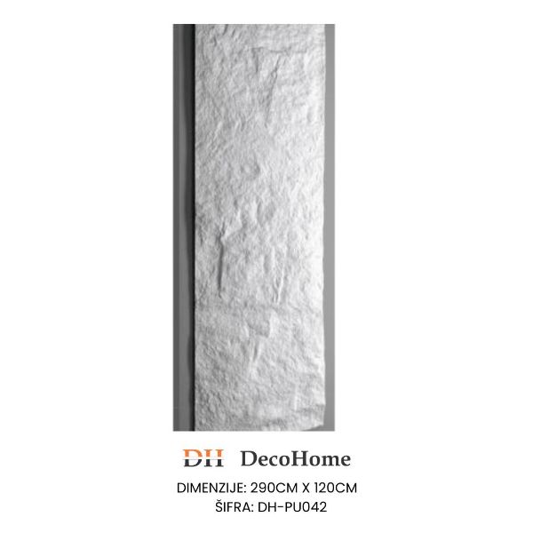 Slika Zidni panel beli DH-PU42 2900*120*40