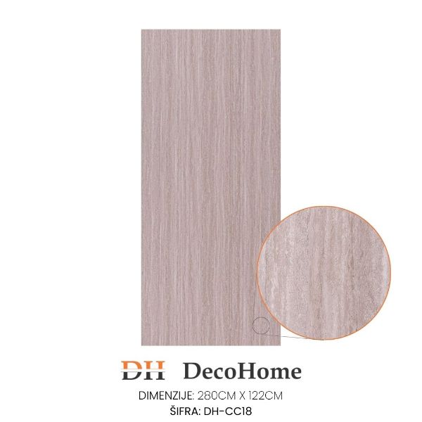 Slika Carbon kristal paneli sivi travertino DH-CC18 1220*2800*8