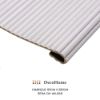 Slika Fleksibilni akustični panel DH-J05R40-1 600*2800*9 - DH-AKU0141/FLEX