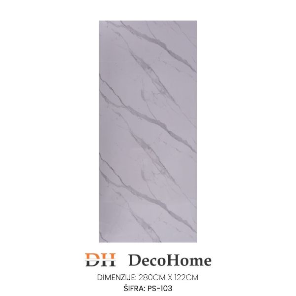 Slika PVC zidni panel PS-103 Calacata (122*280)